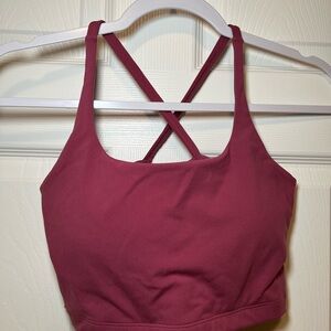 Alphalete Women's Cross-Back Bralette - Dusty Pink size M